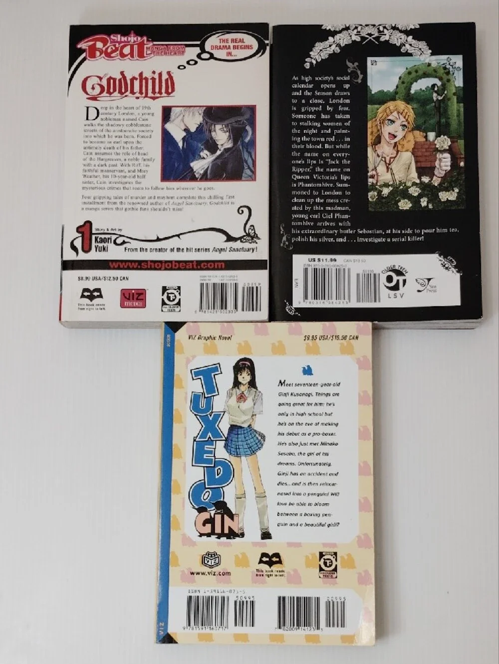 8 Pack Bundle Of Manga!